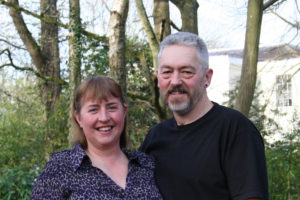 Tony & Sue Long in woods