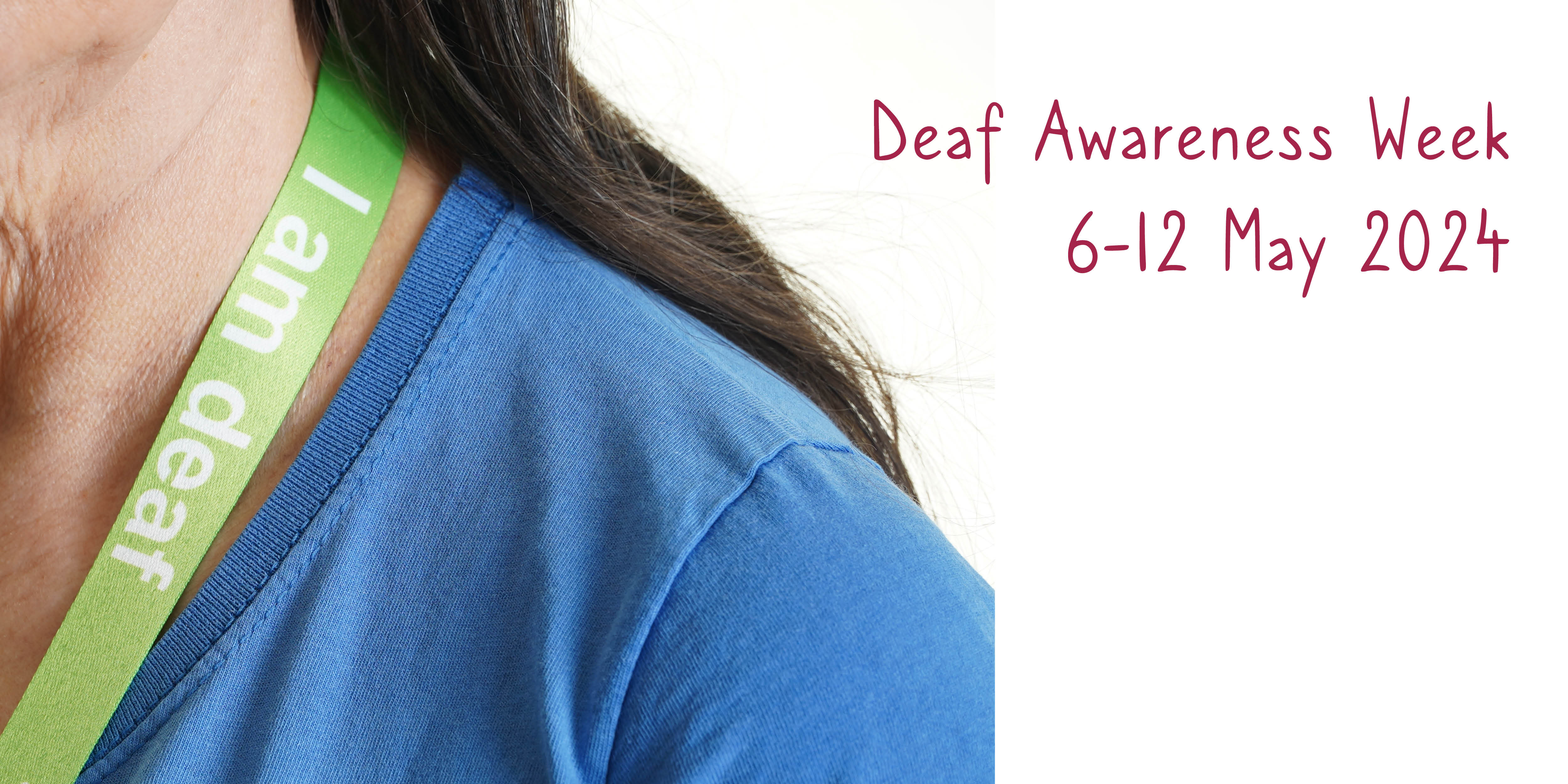 Website hero panel – Deaf Awareness Week