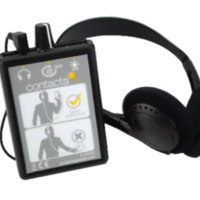 loop listener device with headphones