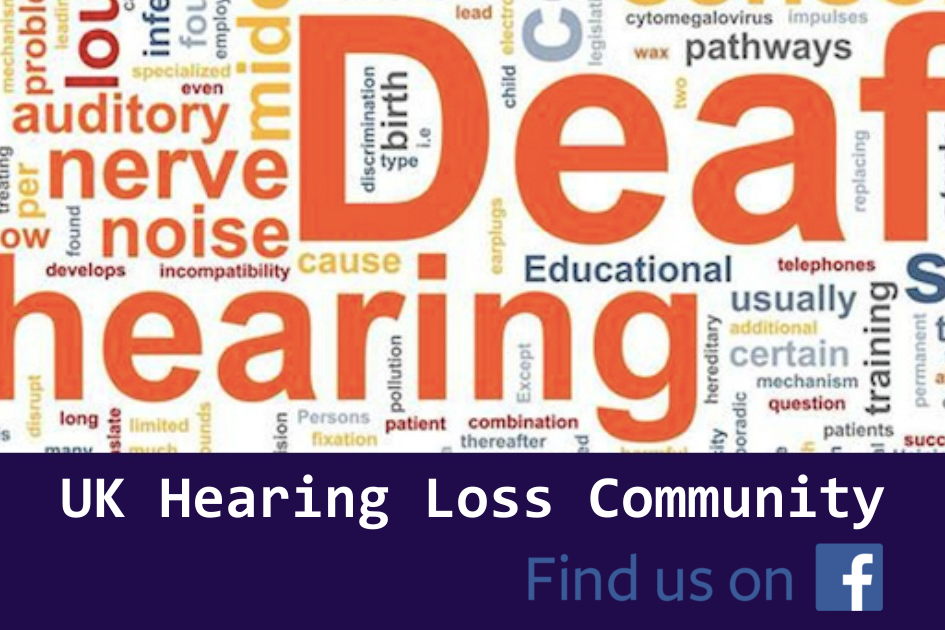 UK hearing loss community on Facebook