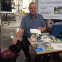 Hearing Link volunteers Steve and Chris Beal were out and about recently raising awareness of our Let's Hear Project