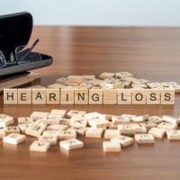 Woman being tested for sudden sensorineural hearing loss