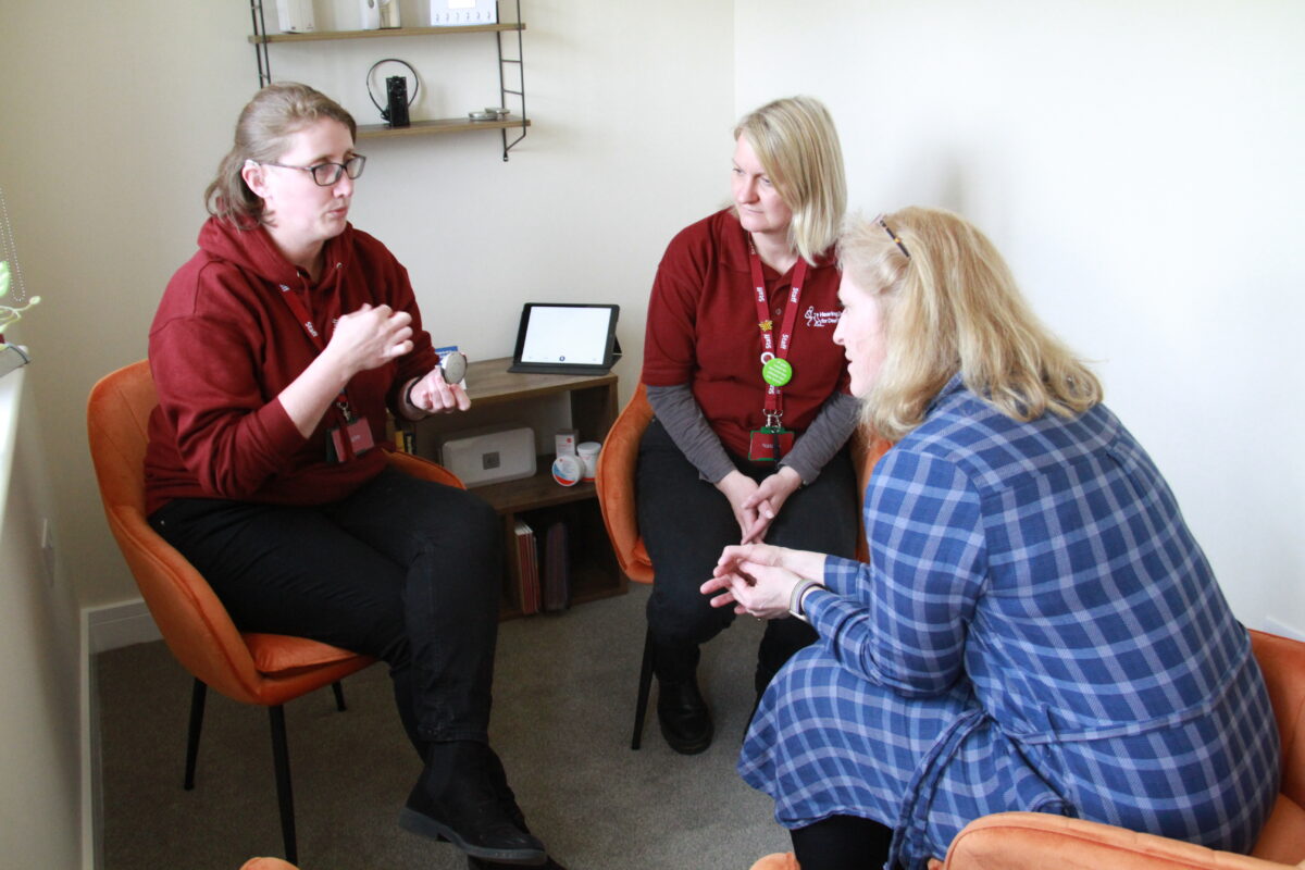 We offer information and support to people living with hearing loss through Hearing Support Sessions