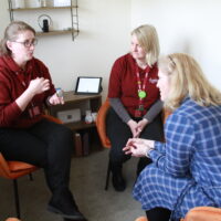 We offer information and support to people living with hearing loss through Hearing Support Sessions