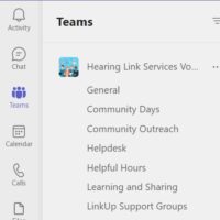 Microsoft teams chat example